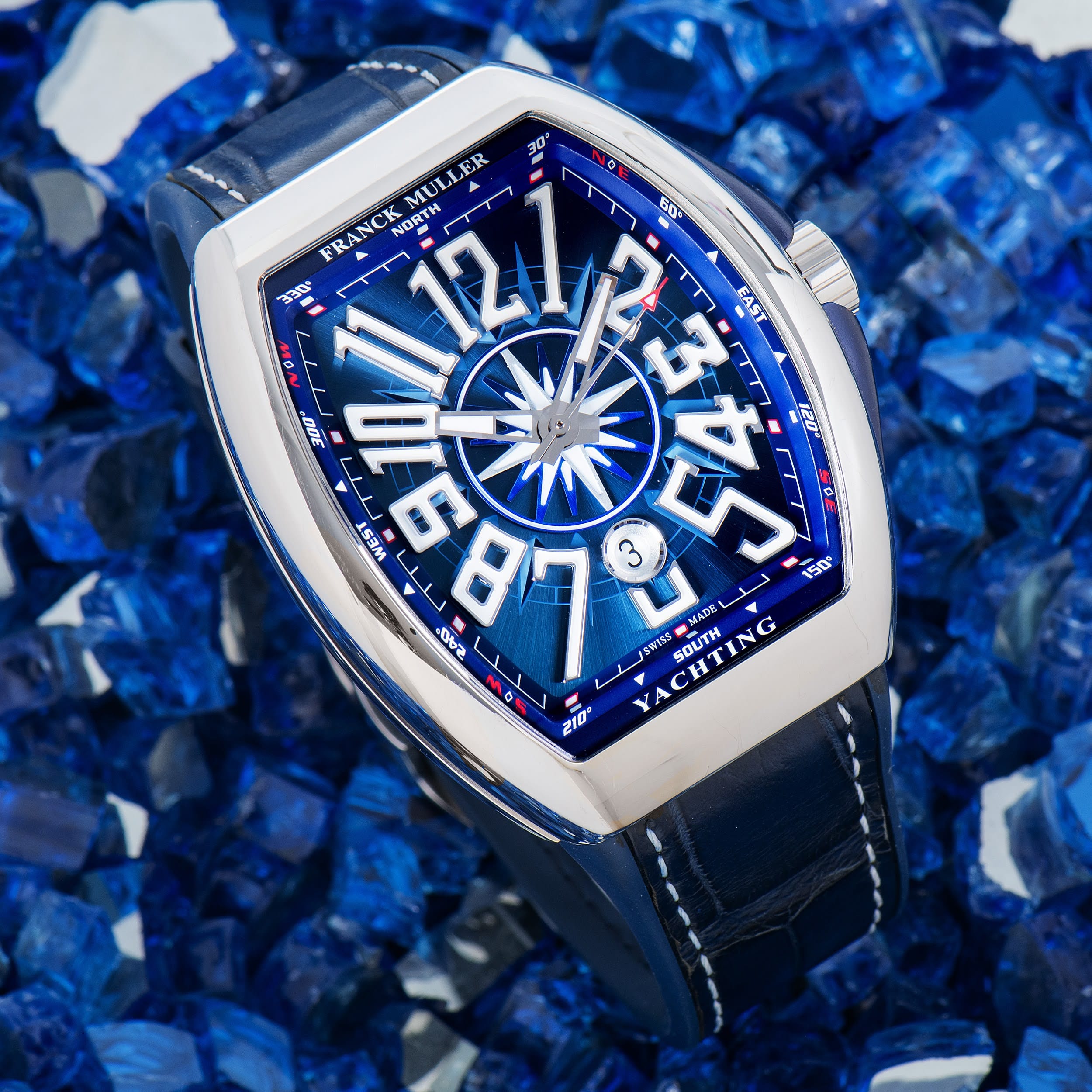 Franck Muller Vanguard Steel Yachting