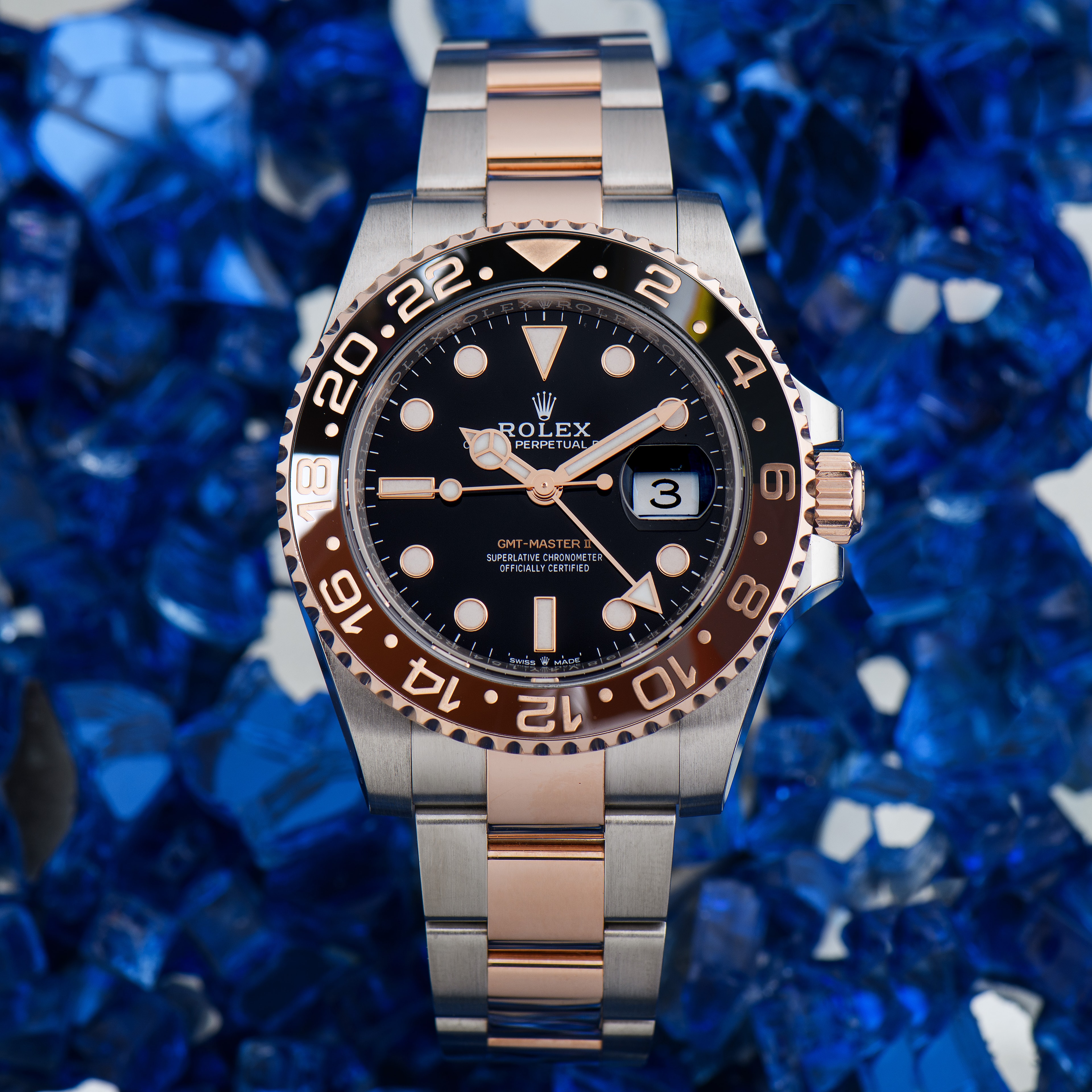 Rolex GMT-Master II "Root Beer" Everose Rolesor